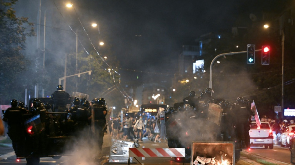 Serbia protesters accuse police of abuse and warn of 'spiral of violence'