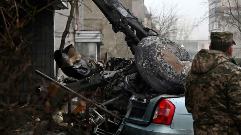 Ukrainischer Innenminister unter 18 Todesopfern durch Hubschrauber-Absturz bei Kiew