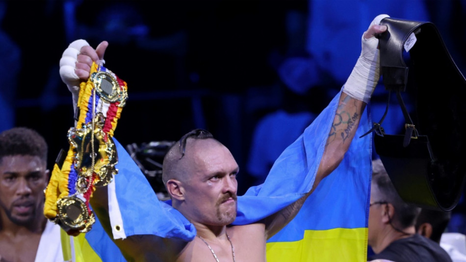 Zweiter Sieg gegen Joshua: Usyk bleibt der K&ouml;nig des Schwergewichts