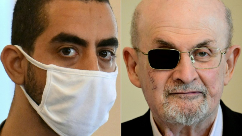 L'auteur de la tentative de meurtre contre Salman Rushdie condamn&eacute; &agrave; 25 ans de prison
