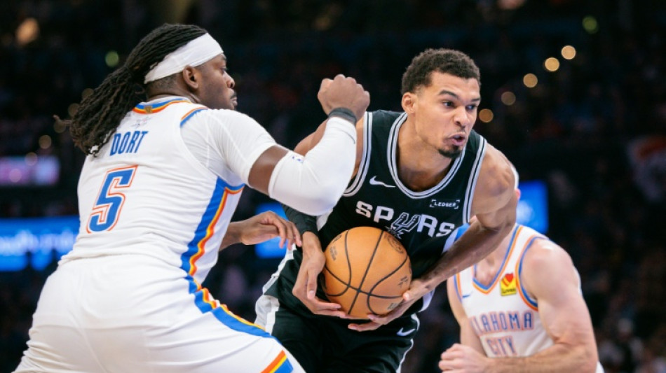 NBA: Wembanyama et les Spurs g&acirc;chent le No&euml;l d'OKC, Jokic exceptionnel