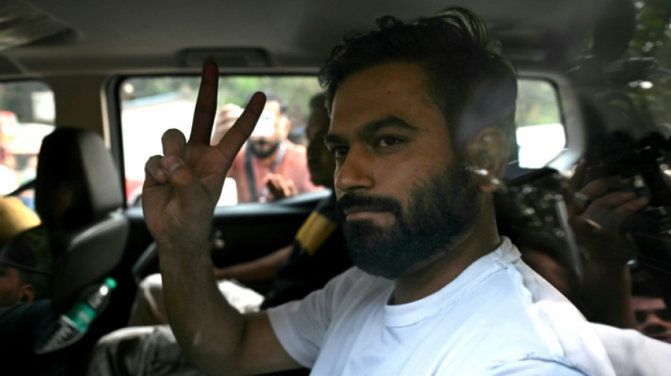 Libertado o l&iacute;der do movimento das 'baratas' da &Iacute;ndia