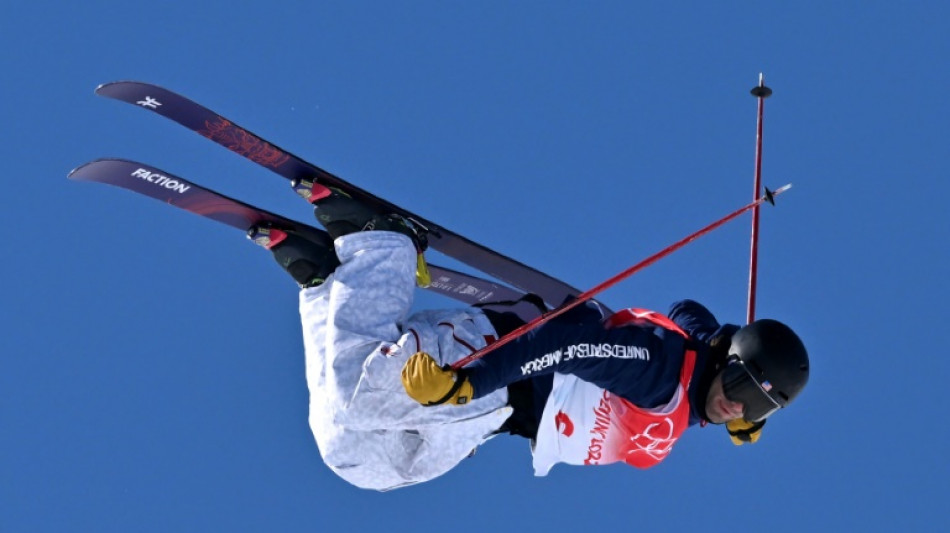 Early riser Hall 'gambles' to bag slopestyle gold at Beijing Games