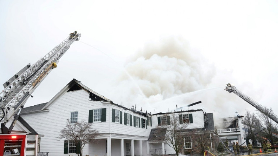 Clubhouse catches fire at major golf venue Oakland Hills