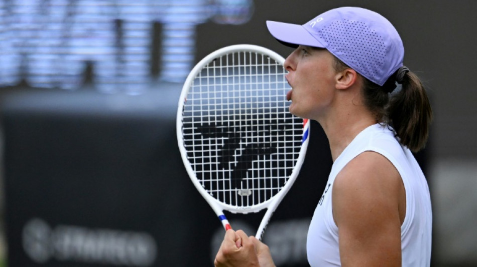 Swiatek chega a Wimbledon com "confian&ccedil;a" ap&oacute;s sua final em Bad Homburg