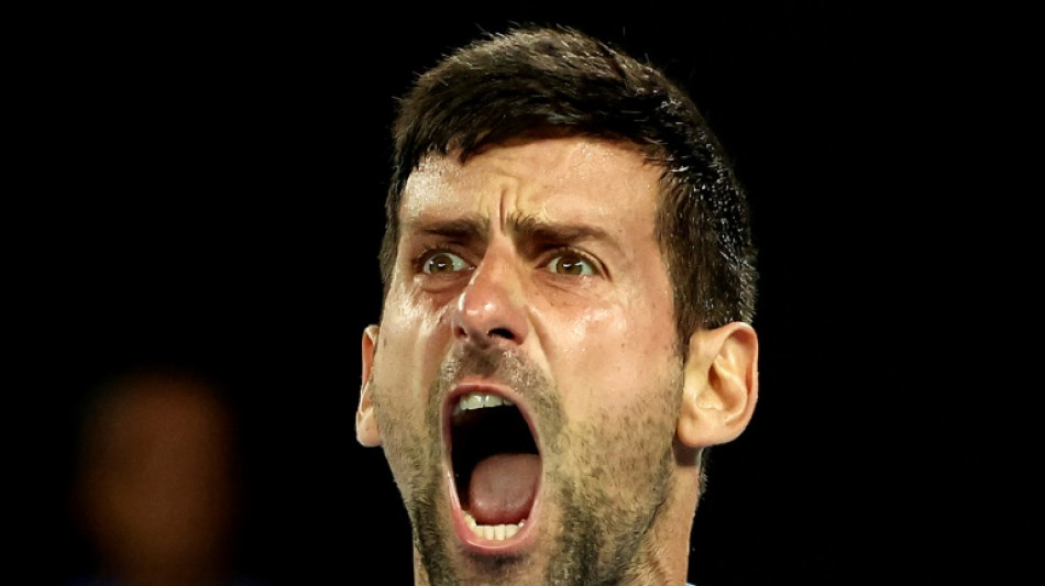 Djokovic says 'sent message' with Australian Open mauling