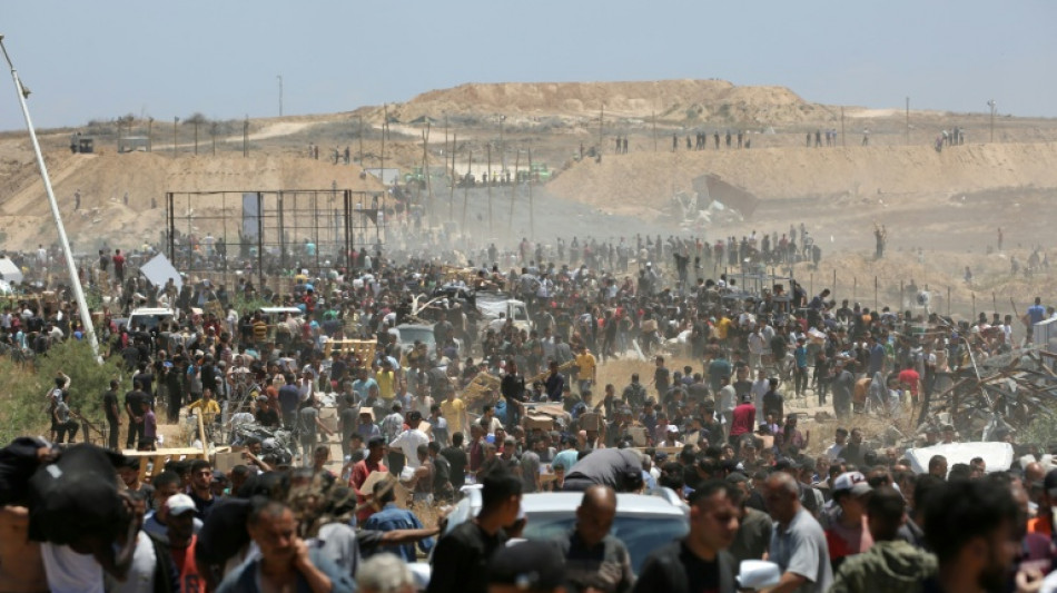 Gaza rescuers say Israeli fire kills 10 near aid site as ceasefire push stalls
