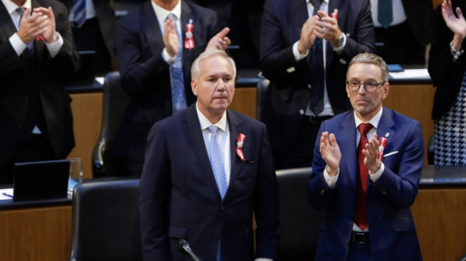 En Autriche, un premier pr&eacute;sident d'extr&ecirc;me droite au Parlement