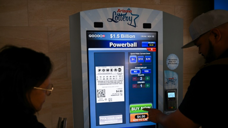 Jackpot de 1,6 milliard de dollars offert &agrave; la loterie am&eacute;ricaine, un record mondial