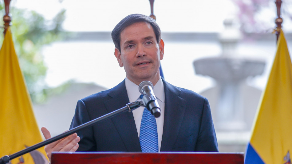 Rubio in Ecuador annuncia aiuti a governo Noboa contro i narcos