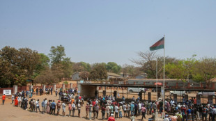 Malawi votes in economic gloom as two presidents battle for power