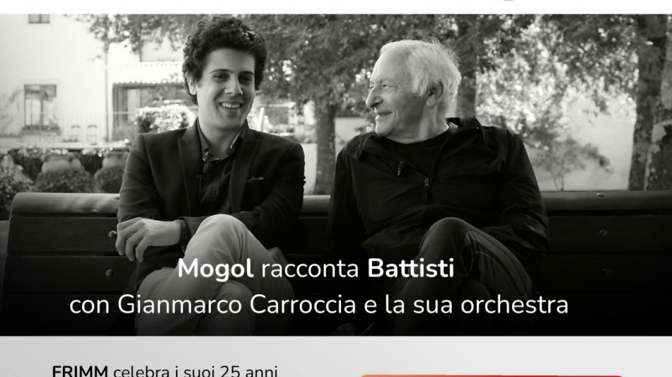 Mogol racconta Battisti, live a Roma contro violenza di genere