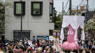 Au Japon, une parade de p&eacute;nis g&eacute;ants c&eacute;l&egrave;bre la fertilit&eacute;