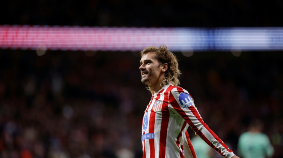 Espagne: Griezmann signe un doubl&eacute; express et ram&egrave;ne l'Atl&eacute;tico &agrave; hauteur du Bar&ccedil;a