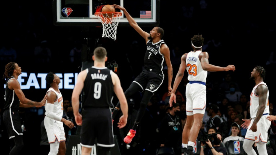 NBA: Durant porte les Nets et relance le débat autour du cas Irving