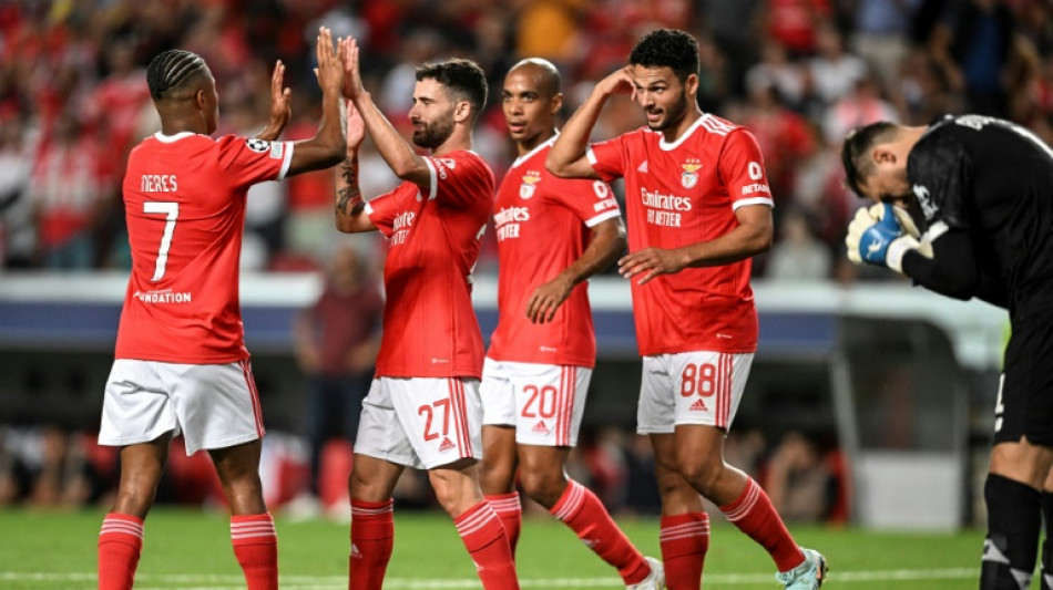 Foot: Benfica, le Maccabi Ha&iuml;fa et Plzen qualifi&eacute;s pour la Ligue des champions