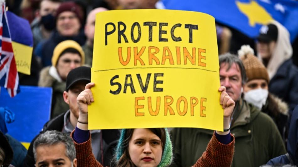 Proteste in zahlreichen europ&auml;ischen St&auml;dten gegen Moskaus Krieg in der Ukraine