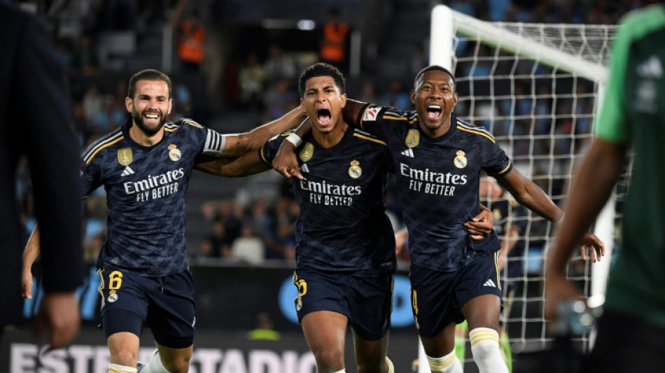 Real Madrid vence Celta (1-0) com gol de Bellingham; Vini sente les&atilde;o na coxa
