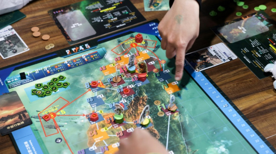 "2045": le jeu de soci&eacute;t&eacute; qui simule une invasion chinoise de Ta&iuml;wan
