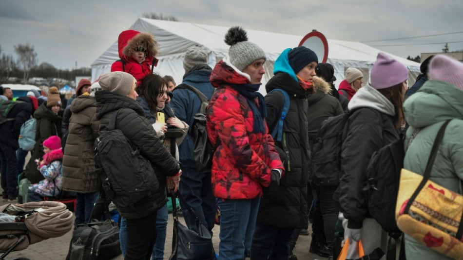 Grenzschutz: Mehr als eine Million Menschen aus der Ukraine nach Polen geflohen