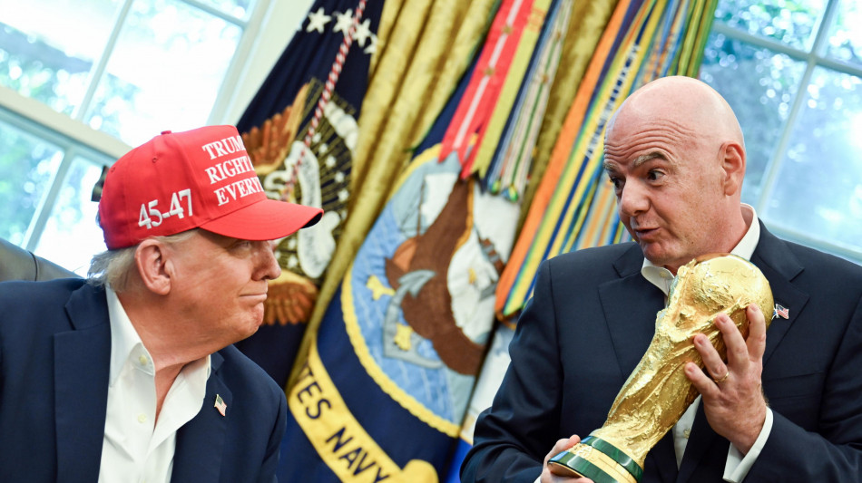 Gaza: Infantino, complimenti a Trump per il lavoro fatto
