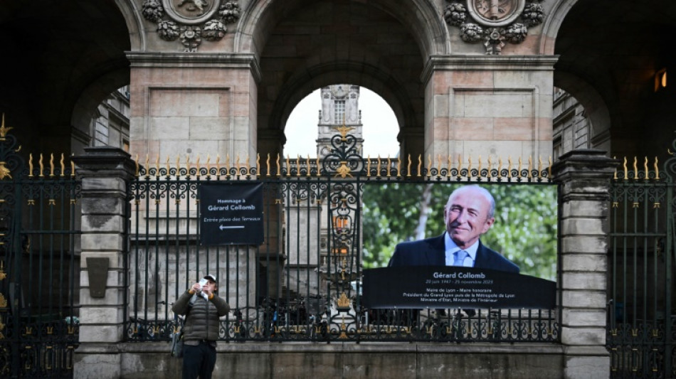 Des Lyonnais, des stars et des ministres aux obs&egrave;ques de G&eacute;rard Collomb