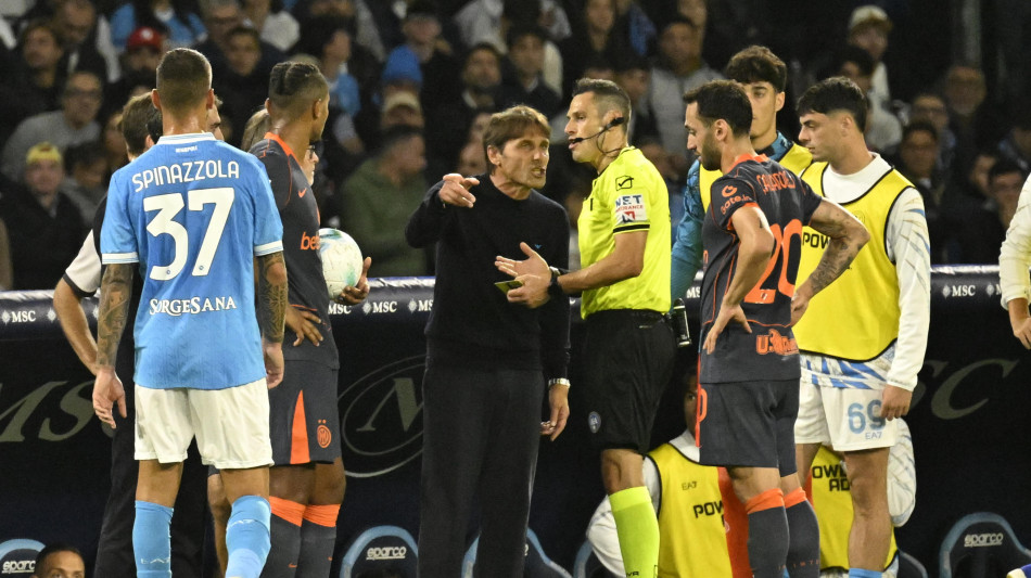 Conte 'Marotta? Io non lascio i dirigenti parlare della partita'