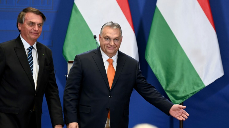 Bolsonaro destaca coincidencias con el ultranacionalista húngaro Orban