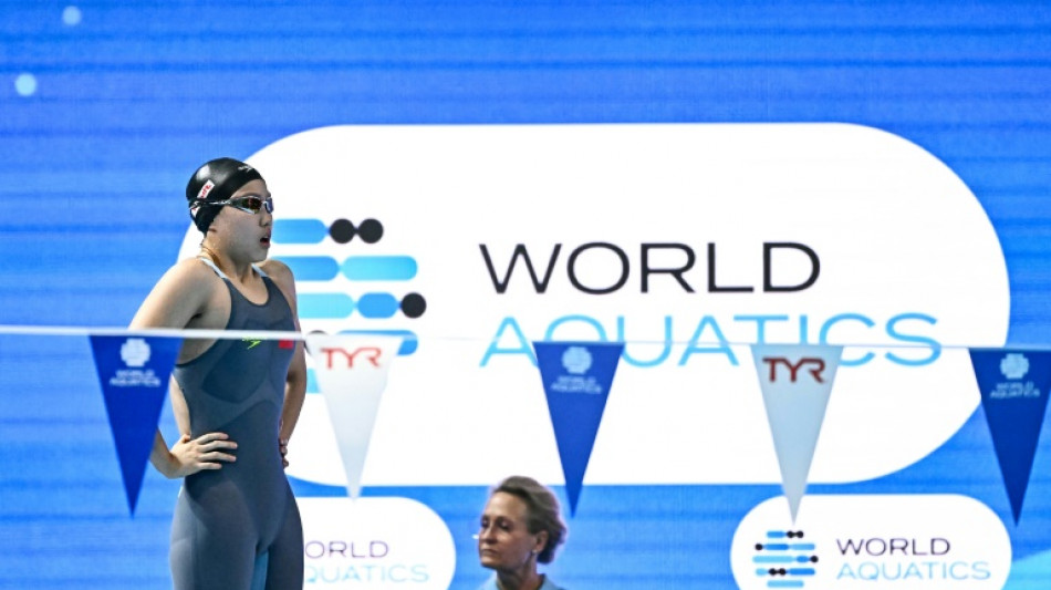 Mondiaux de natation: le ph&eacute;nom&egrave;ne chinois Yu Zidi, 12 ans, saute dans le grand bain