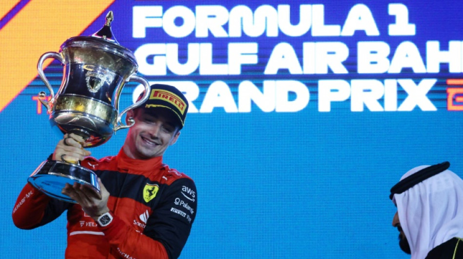 Ferrari abre el curso con triunfo de Leclerc en Bar&eacute;in y Sainz Jr segundo