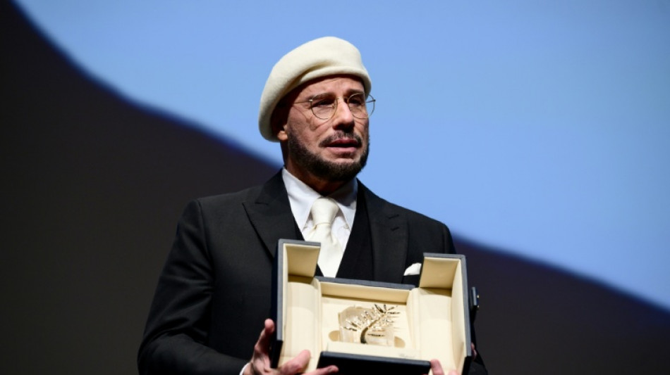 John Travolta &uuml;berraschend mit Goldener Ehrenpalme in Cannes ausgezeichnet