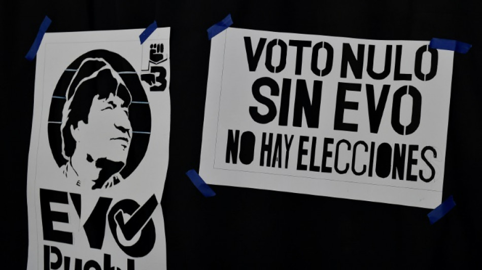 Seguidores de Evo Morales promueven el voto nulo para presidenciales de agosto