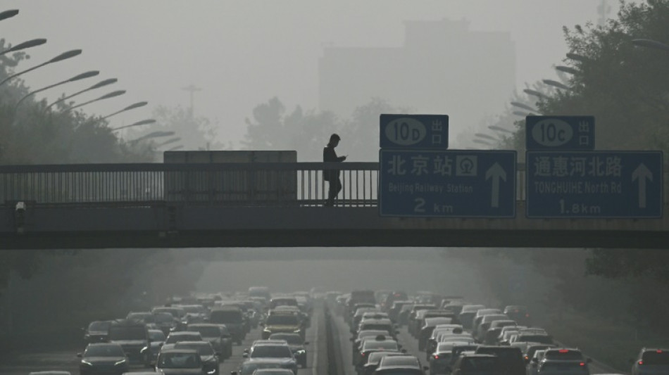 La contaminación del aire empeoró en China en 2023, por primera vez en diez años