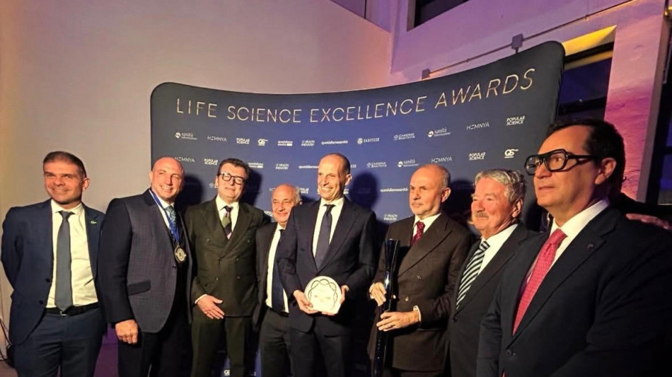 Life Science Excellence Awards, Schillaci premia Allegri per prevenzione