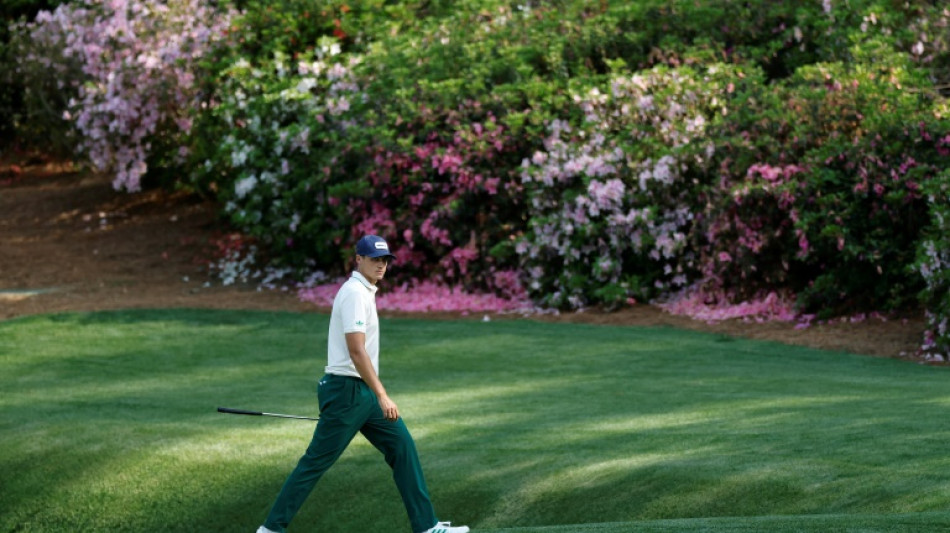 Aberg closes strong at 'sneaky hard' Augusta National