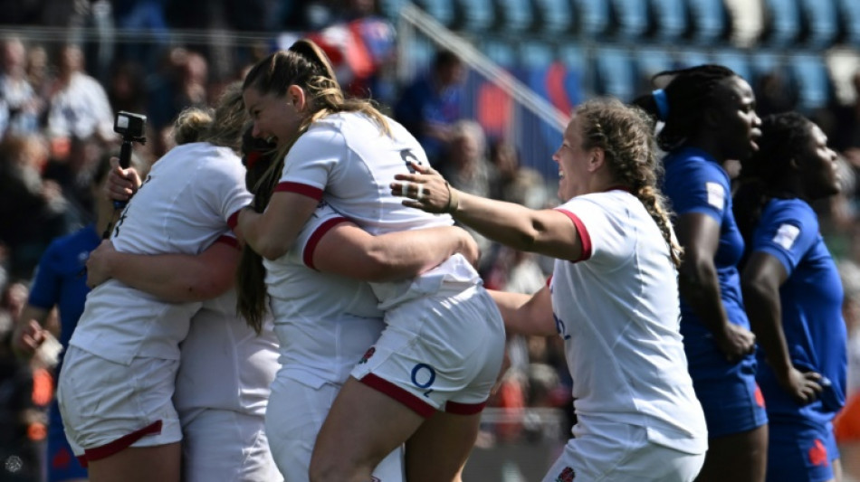 Rugby: la France battue (24-12) par l'Angleterre, qui remporte le Tournoi des six nations f&eacute;minin