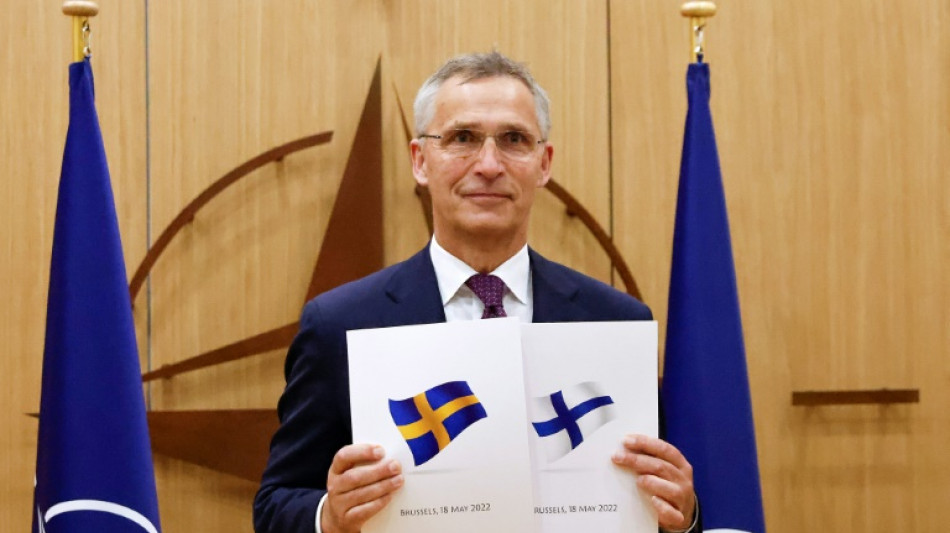 Finlandia y Suecia presentaron sus pedidos de adhesión a la OTAN