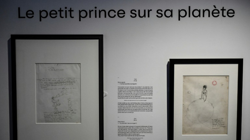 Francia expone por primera vez el manuscrito de "El Principito"