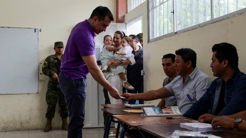 In Ecuador hanno votato Daniel Noboa e Luisa Gonz&aacute;lez