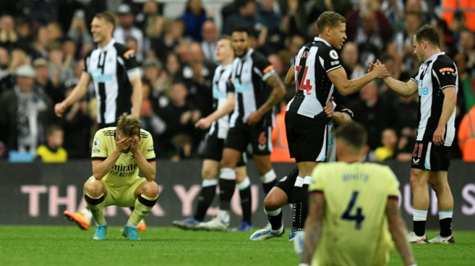 Angleterre: battu à Newcastle, Arsenal voit la C1 s'éloigner