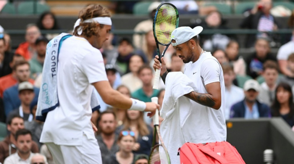 Wimbledon: Tsitsipas et Kyrgios mis &agrave; l'amende