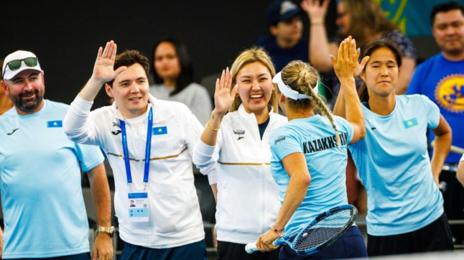 Rybakina leads Kazakhstan to BJK Cup victory over Australia