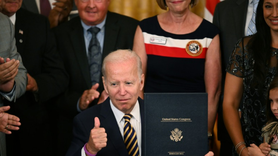 Biden signs bill aiding veterans exposed to toxins