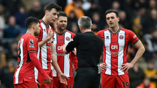 Sheffield United players square off in defeat at Wolves