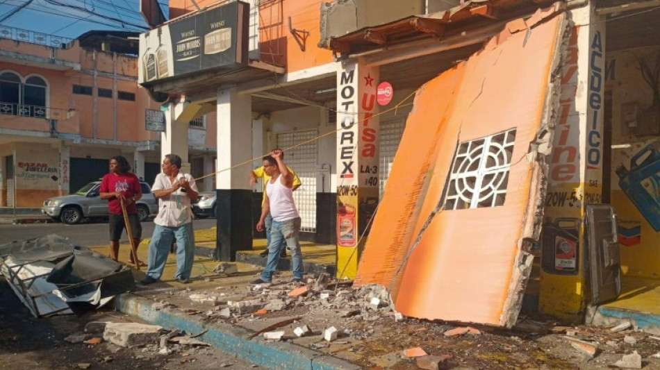 Un blessé, des bâtiments endommagés dans un séisme de magnitude 6,3 en Equateur