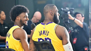 LeBron James diz que treinar com seu filho Bronny "&eacute; pura alegria"