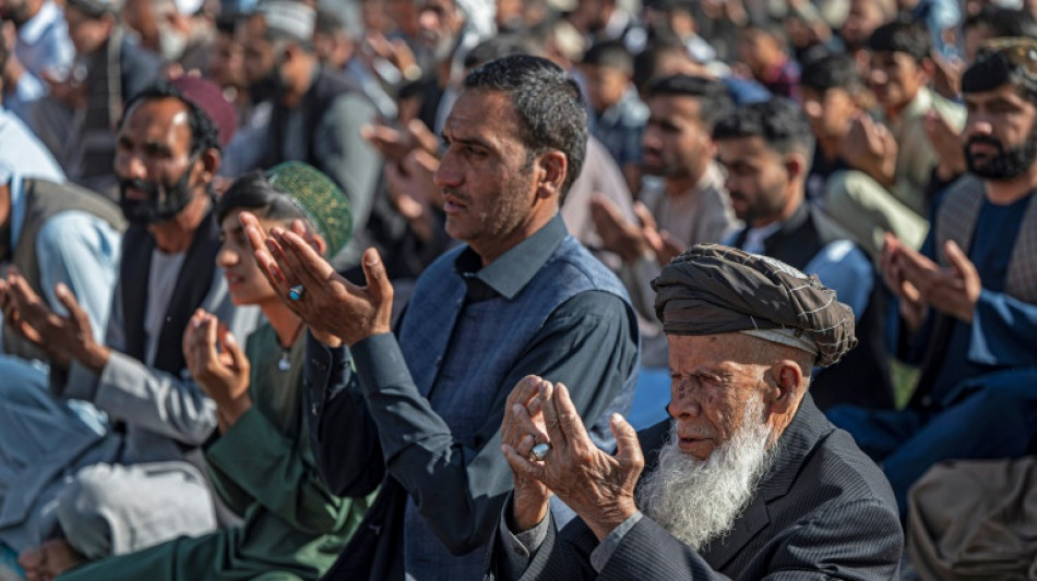 Afghanistan: rare apparition en public du chef supr&ecirc;me pour l'A&iuml;d