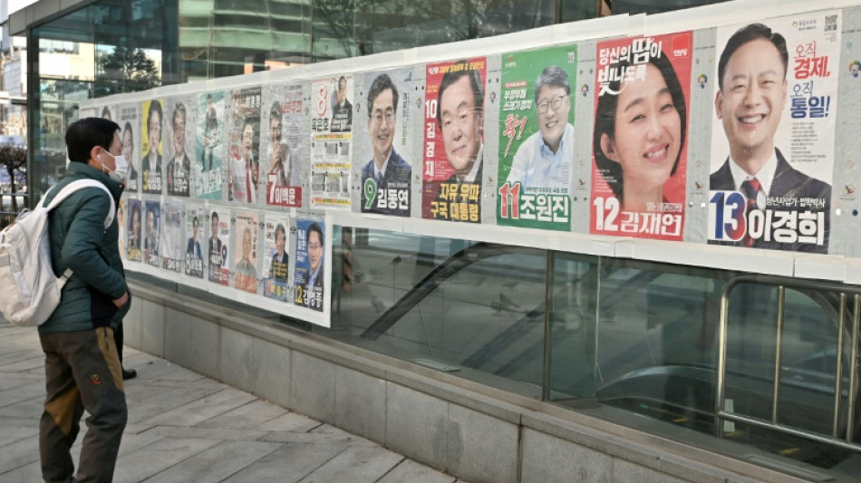 Los sondeos apuntan a un empate en las presidenciales en Corea del Sur
