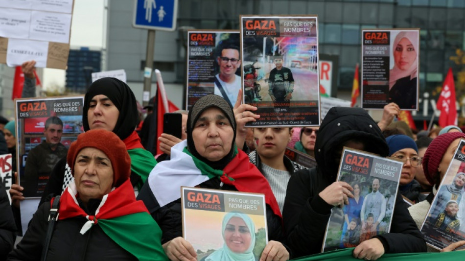 Isra&euml;l/Gaza: les manifestants pro-palestiniens de nouveau dans la rue pour un "cessez-le-feu imm&eacute;diat"