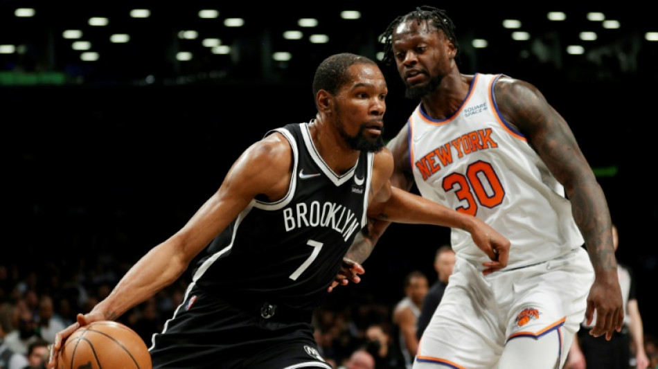 Durant hits 53 as Nets edge Knicks, wants vax change